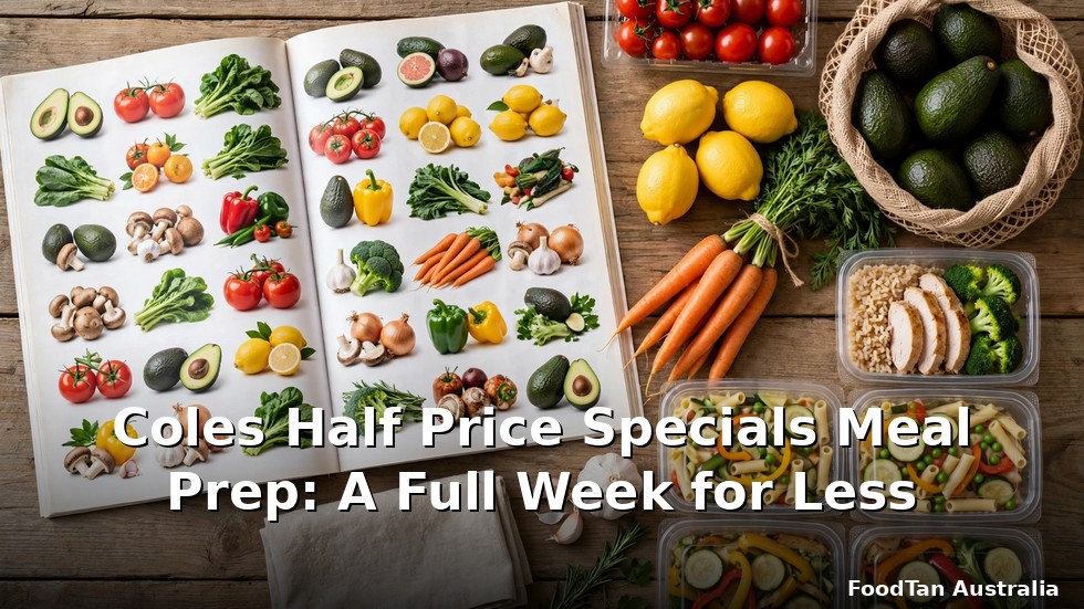 Coles Half Price Specials Meal Prep: A Full Week for Less
