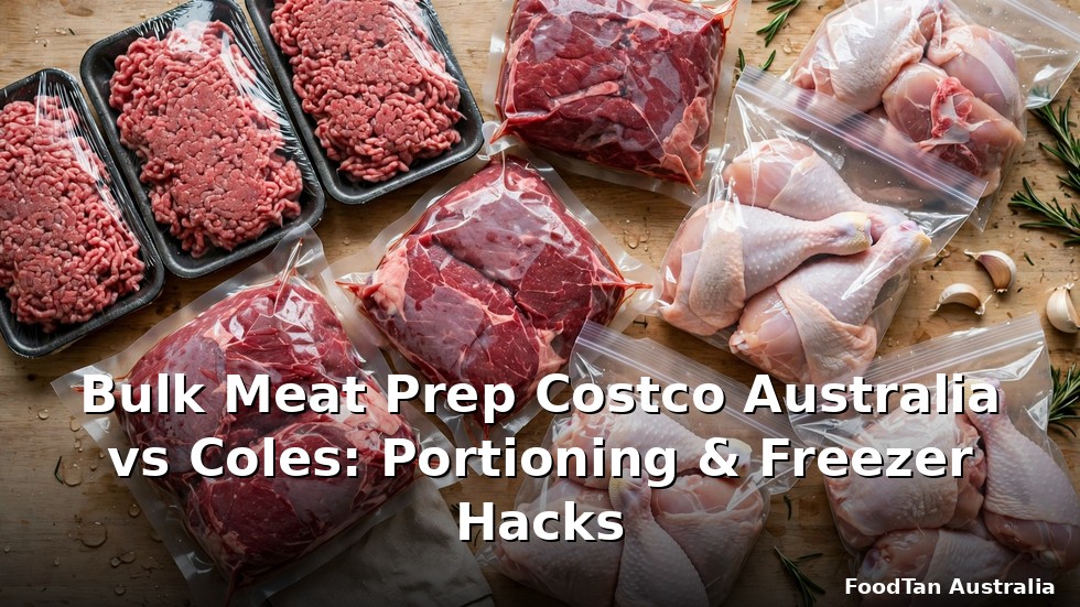 Bulk Meat Prep Costco Australia vs Coles: Portioning & Freezer Hacks