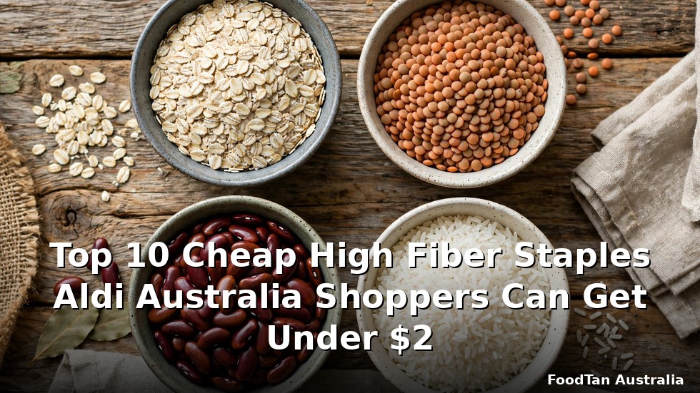 Top 10 Cheap High Fiber Staples Aldi Australia Shoppers Can Get Under $2