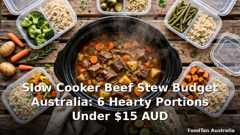 Slow Cooker Beef Stew Budget Australia: 6 Hearty Portions Under $15 AUD