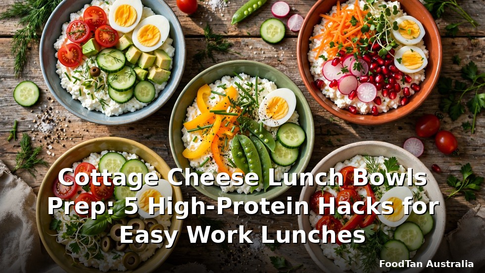 Cottage Cheese Lunch Bowls Prep: 5 High-Protein Hacks for Easy Work Lunches