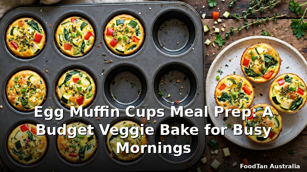 Egg Muffin Cups Meal Prep: A Budget Veggie Bake for Busy Mornings