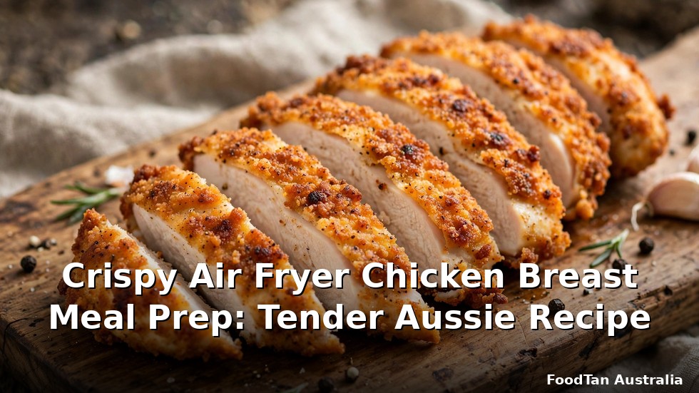 Crispy Air Fryer Chicken Breast Meal Prep: Tender Aussie Recipe