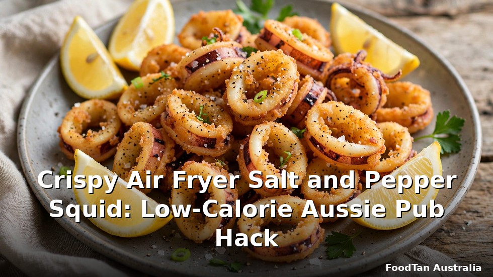 Crispy Air Fryer Salt and Pepper Squid: Low-Calorie Aussie Pub Hack