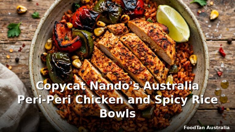 Copycat Nando's Australia Peri-Peri Chicken and Spicy Rice Bowls