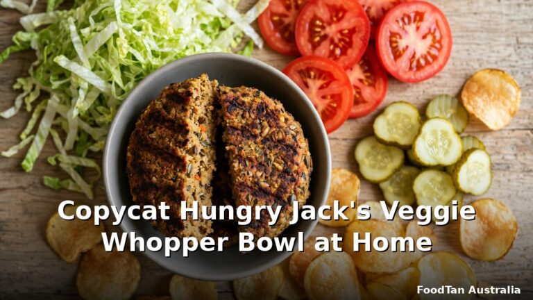 Copycat Hungry Jack's Veggie Whopper Bowl at Home